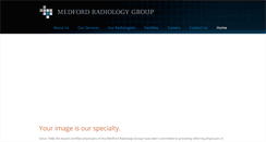 Desktop Screenshot of medfordradiology.com