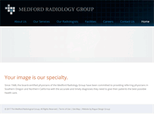 Tablet Screenshot of medfordradiology.com